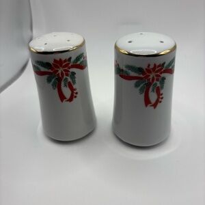 Festive Holiday Salt and Pepper Shakers